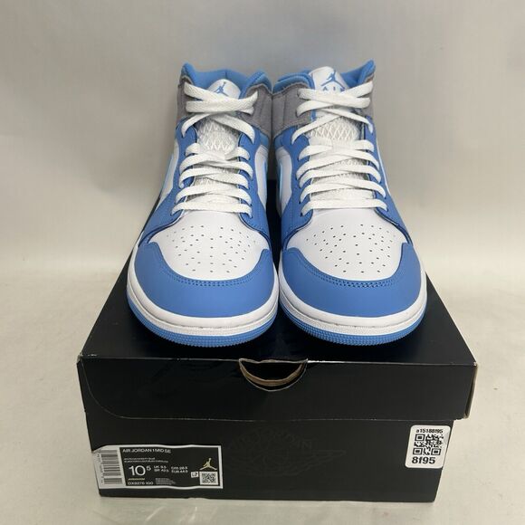 Nike Air Jordan 1 Mid SE Retro “University Blue/UNC” 2024 - Picture 2 of 6